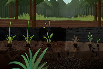 Scientific education of plant and its root