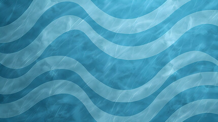 Wall Mural - A blue and white striped background with a wave pattern