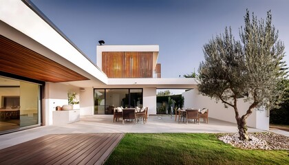 Modern house exterior