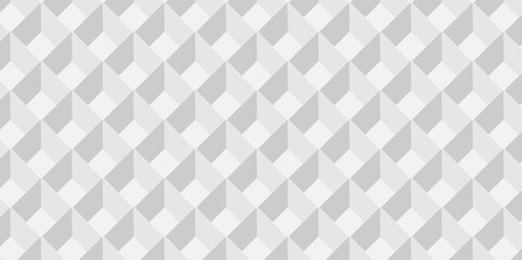 Vector of cube geometric pattern grid backdrop triangle background. Abstract cube geometric tile and mosaic wall or grid backdrop hexagon technology. white and gray geometric block cube structure.