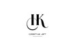 © Nadia - HK, KH, H, K abstract letters logo monogram