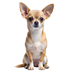 chihuahua puppy dog, transparent background