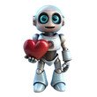 © MODERNARTWatChaRaWit - robot holding red heart 3d illustration