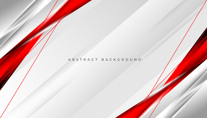 Wall Mural - Red curve on a white background vector