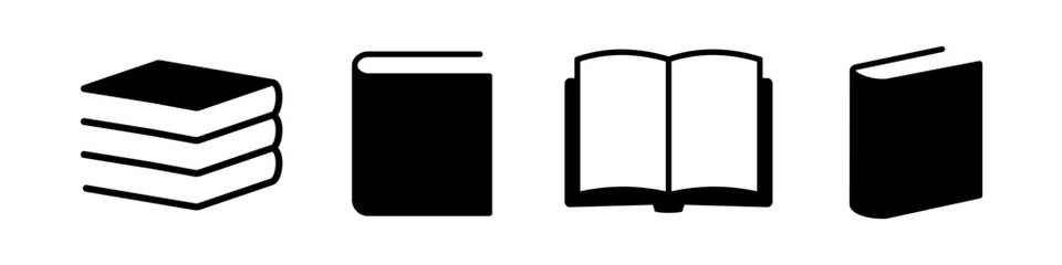 Book icon set. Book icon