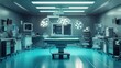 © Johannes - A sterile, empty surgical operating room with medical equipment and supplies prepared for a procedure