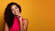 © Lus - Beautifull woman thinking and smiling