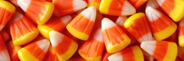 Sticker - Seasonal Candy Corn for Halloween