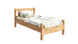 © PNG Kingdom  - Children wooden bed on transparent background