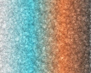 Wall Mural - a gradient background with a blue-green color fading into a brown-orange color. The texture is grainy and slightly textured