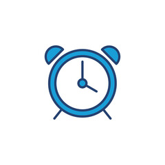 Wall Mural - Clock icon vector. Time icon vector. watch icon symbol