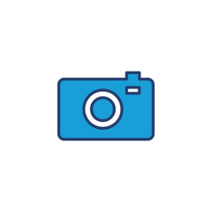 Wall Mural - Camera icon vector. photo camera icon. camera photography icon.