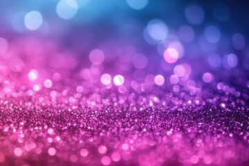 Poster - Purple and blue glitter background. Perfect for festive, fun, or celebratory themes.