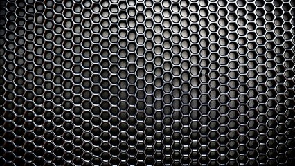 Close up of black metal grill mesh texture with a rough pattern for background and material design, metal, grill, grid, mesh