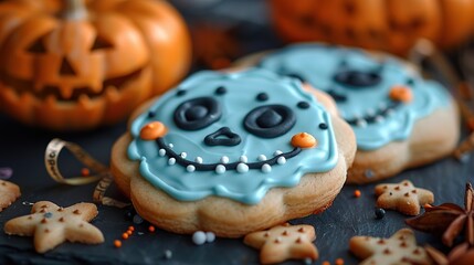 Wall Mural - Spooky Halloween Cookies