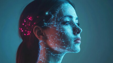 Wall Mural - Stride across technology: My journey into AI therapy