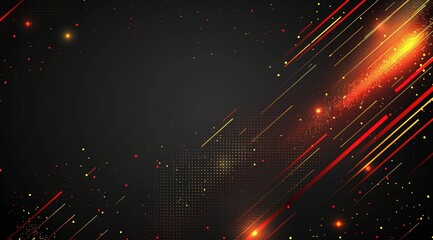 Poster - abstract background with stars