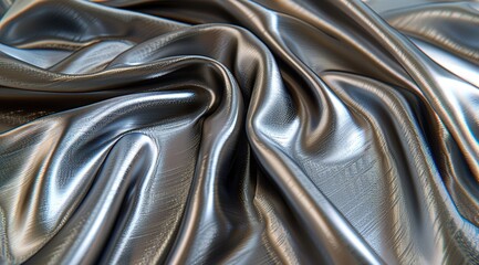 Poster - silk fabric texture