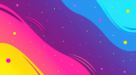 Poster - colorful background