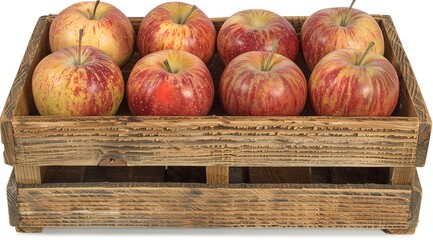 Wall Mural - apples in the basket