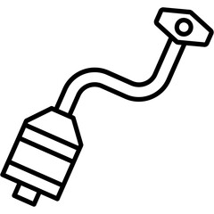 Poster - Exhaust System Icon