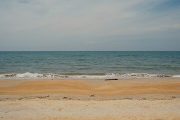 beach in the morning