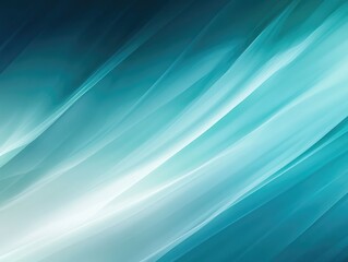 Poster - Smooth and Seamless Gradient Transition from Dark Teal to Vibrant Cyan to Light Refreshing Blue   Abstract Backdrop with Soothing Calming Color Palette