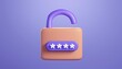 © imaginart - An unlocked padlock with a four digit passcode