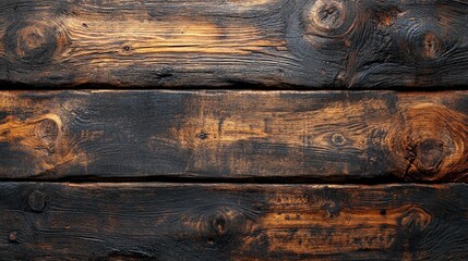 Set of images featuring dark textured wooden backgrounds, perfect for vintage and natural visuals, isolated on transparent background, Generative AI