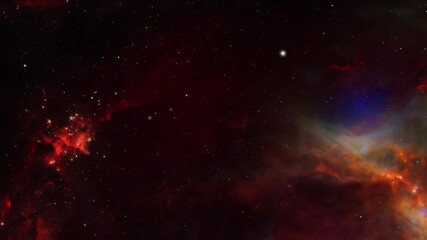 Wall Mural - 4k nbua, star field of space in the Universe.