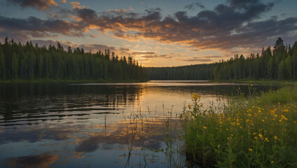 afternoon in western Finland 