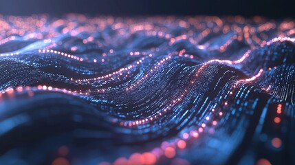 A technology background focused on big data visualization with an emphasis on artificial neural networks