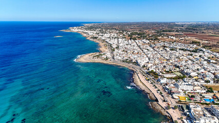 Torre San Giovanni is renowned for its long white beaches of incredible beauty and quality combined with a particularly light blue and transparent sea with shallow waters for very long stretches