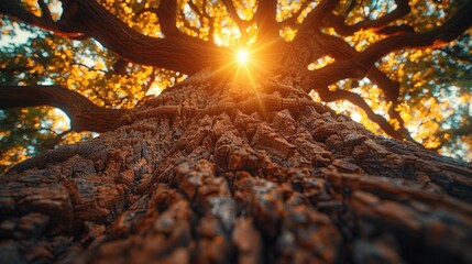 Poster - Sunlight Through The Branches