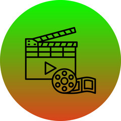 Sticker - Movie Icon