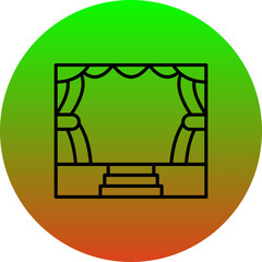 Sticker - Stage Icon