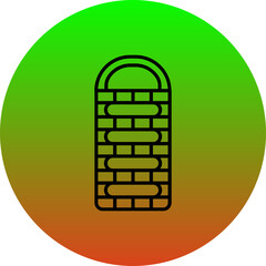 Sticker - Sleeping bag Icon