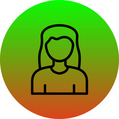 Sticker - Woman Icon