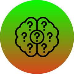 Poster - Brain Icon