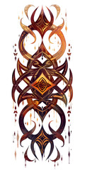 Wall Mural - Celtic Tribal Tattoo traditional tattoo illustration