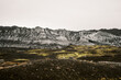© Cavan Images - Glacial landscape and Ice Cave entrance on a foggy rainy day
