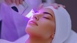 © fotofabrika - A professional skincare treatment with LED technology taking place in a modern salon during the daytime