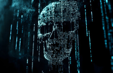 cinematic still of computer code with a dark background