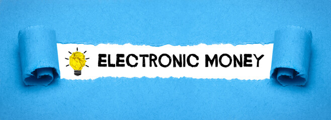 Poster - Electronic Money	