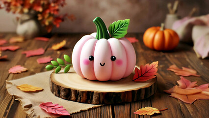 Wall Mural - Pink Halloween.