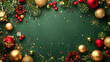 © Alfonso Soler - Christmas background with copy space for targets and banners