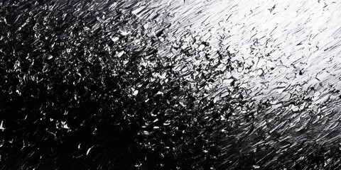 black and white texture, abstract design, dynamic surface, raw intensity, industrial art