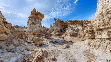 Wall Mural - The formation is an unusual rock formation