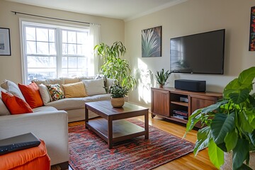 Wall Mural - living room interior