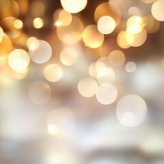 Wall Mural - Shiny abstract bokeh lights background. Festive glittering sparkly background, concept for holiday, celebration, New Year's Eve